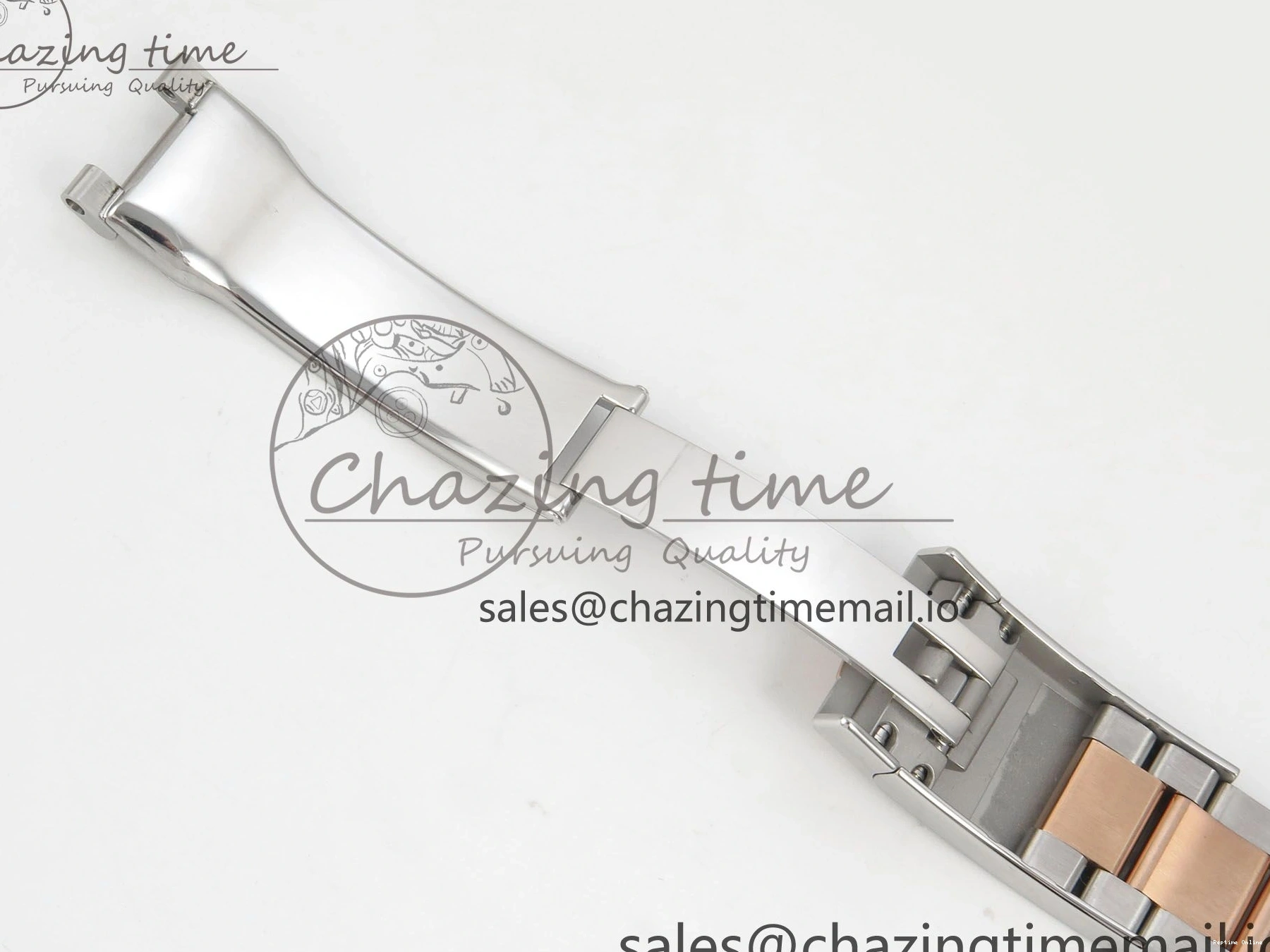 0415 DateJust 36 SS RG ARF 1:1 Best Edition 904L Steel White Stick Dial on Oyster Bracelet SH FashionForward 84